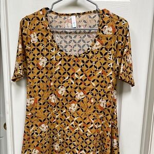 Lularoe Perfect T Floral Patterned XXS